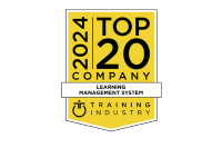 award badge Top 20 LMS 2024