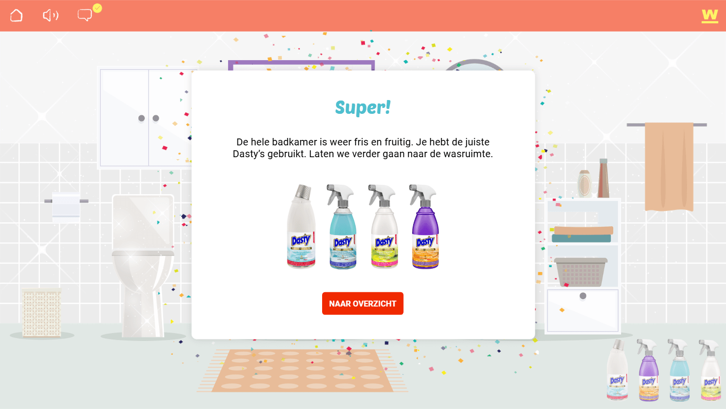 A course in an LMS with an interactive game